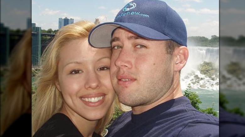 Jodi Arias and Travis Alexander pose for selfie