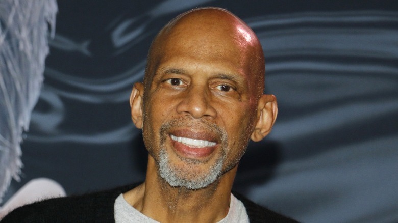 Kareem Abdul-Jabbar smiling