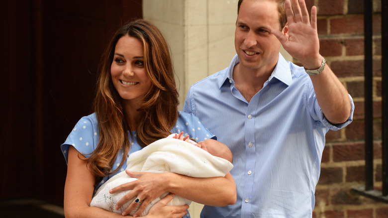 Kate Middleton with loose hair