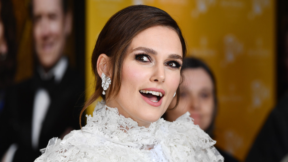 Keira Knightley at the Misbehaviour premiere