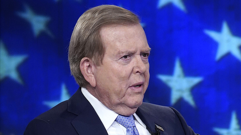 Lou Dobbs in suit