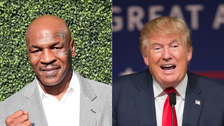 Mike Tyson Donald Trump 