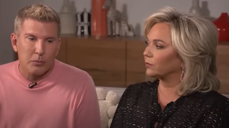 Todd and Julie Chrisley during interview