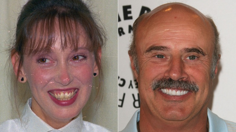 Shelley Duvall, left, and Dr. Phil, right