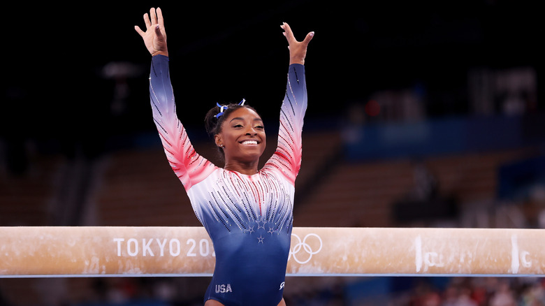 Simone Biles at Tokyo Olympics