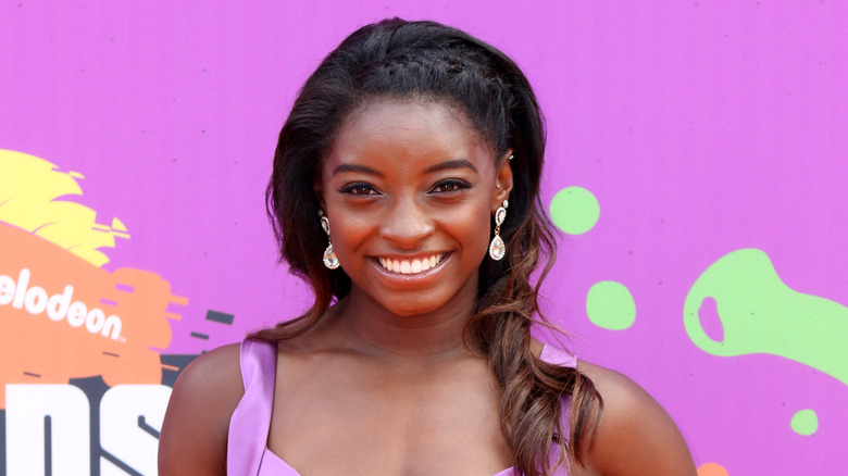 Simone Biles at the Kids' Choice Awards