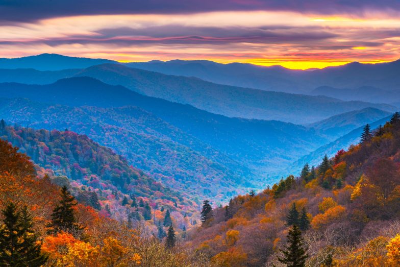 Smoky Mountains National Park in Tennessee