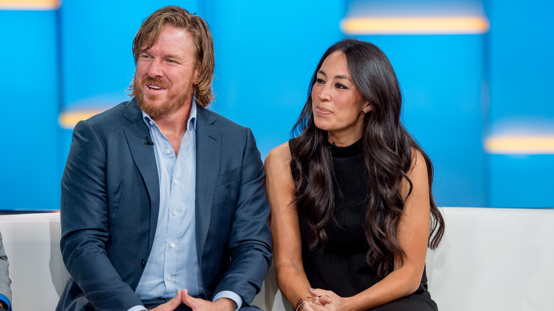 Chip and Joanna Gaines smiling