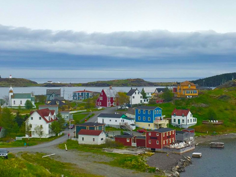The colorful town of Trinity, Newfoundland