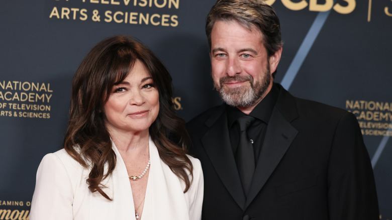 Valerie Bertinelli and Mike Goodnough at hte Emmys